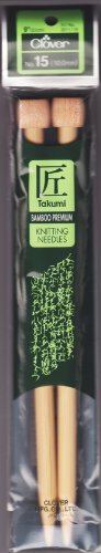 Takumi Bamboo Single Point Knitting Needles 9