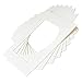 Betus 11x14 White Picture Mats, Acid Free, 1/16 Inches Thickness, White Core Bevel Cut Frame Mattes for 8x10 Pictures - Pack of 10