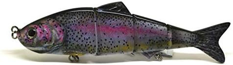 8" Multi Jointed Swimbait Fishing Lures Bait Baits Life-Like Lure Minnow Bass Pike Musky New