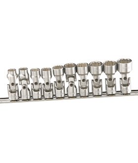 Genius Tools 10PC 3/8" Dr. Metric Universal Hand