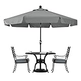 ABCCANOPY Premium Patio Umbrellas 7.5' Dark Gray