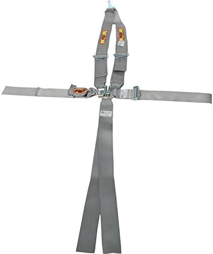 RCi 9211PL Platinum Series 3" Black SFI 16.1 Seat Belt, Pull Down, V-Type, Latch