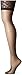 Berkshire womens Plus-size Queen Silky Sheer Sexyhose Sandalfoot Stockings 1361 Hosiery, Black, A-B US