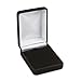 Men's Black Tungsten Carbide Dog Tag with Real Diamond 24