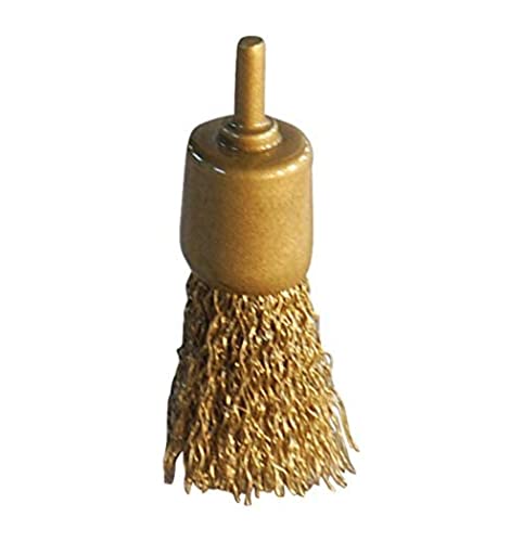 KS Tools 963.9595 BRONZEplus Spazzola a pennello, filo ondulato, Ø 26 mm