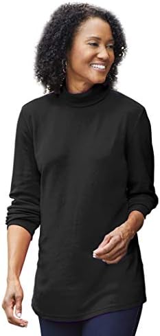Womens Classic Turtleneck Lightweight 