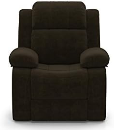 Urban Ladder Robert Recliner (Colour : Coffee Brown Fabric)