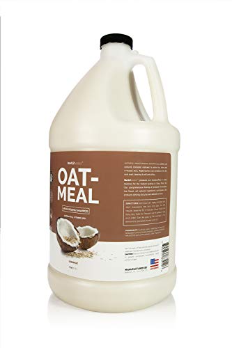 Bark 2 Basics Oatmeal Dog Shampoo, 1 Gallon, All Natural Colloidal Oatmeal, Calms Dry Itchy Irritate - //medicalbooks.filipinodoctors.org