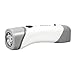 Dorcy 12-Lumen Rechargeable Failsafe LED Flashlight with 3-Way Switch and Built-In AC Adapter, White (41-1045)
