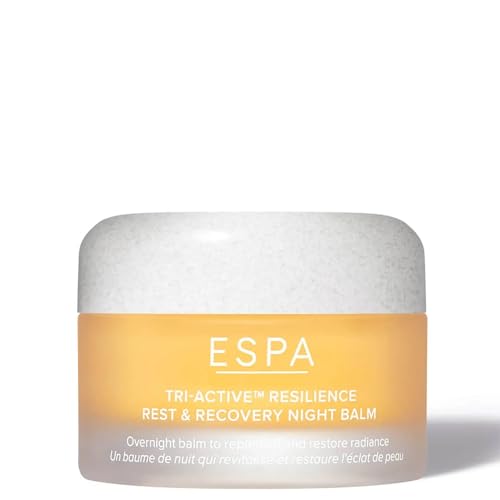 ESPA Tri-Active™ Resilience Rest & Recovery Nachtbalsam, 30 g, intensive Hydratation und unterstützt das natürliche Gleichgewicht der Haut, Anwendung auf Gesicht, Hals, Dekolleté, Ellbogen und