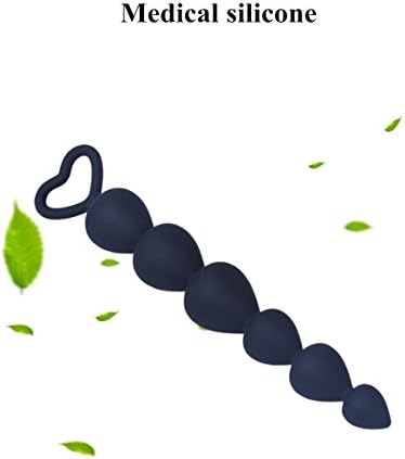 NongFa Unisex 100% Medical Grade Silicone Anal-Beads Mood Naughty Anal-Plug Adult Toy Romance Games