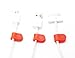 MOS Magnetic Cable Tie 3-Pack, Red, Replacements for use with MOS Organizer