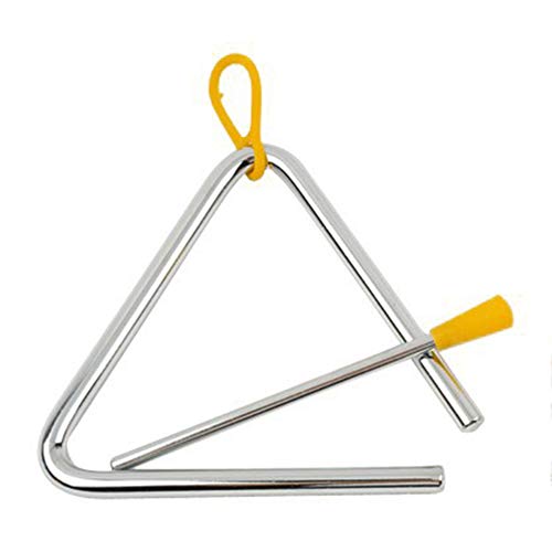 xxiaoTHAWxe Kids Musical Instrument Percussion Triangle Bell Kindergarten Teaching Kits