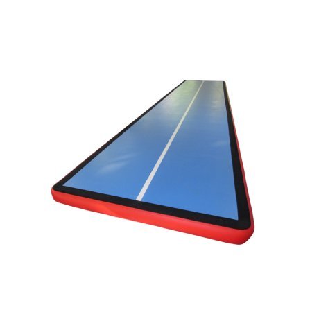 ibigbean Air Track Tumbling Mats Inflatable Gymnastic Equipment (27'L x 6.6'W x 8''H)