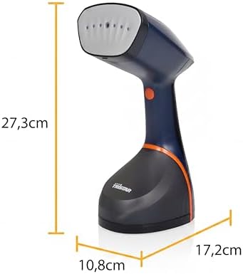 Steamer Vaporizzatore per Abiti, Potenza da 1500 W, Serbatoio da 290 ml, Vaporizzatore Compatto per Rinfrescare i Capi, ST-8965