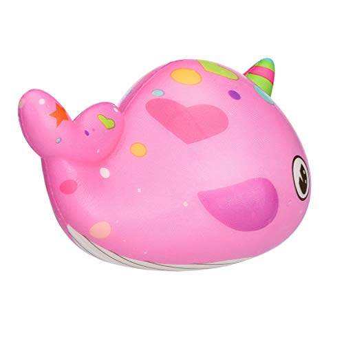 image for Bokeley Happy Easter Gift Squishies Unicorn Whale Narwhal Kawaii Slow 