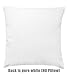baibu Pack of 4 Embroidered Throw Pillow Case, 100% Cotton Decor Black and White Geometric Cushion Cover for Couch Sofa 18x18 inch/4PCS