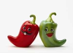 Chili Salt & Pepper Shakers