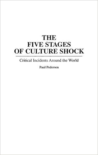 Amazoncom The Five Stages Of Culture Shock Critical - 