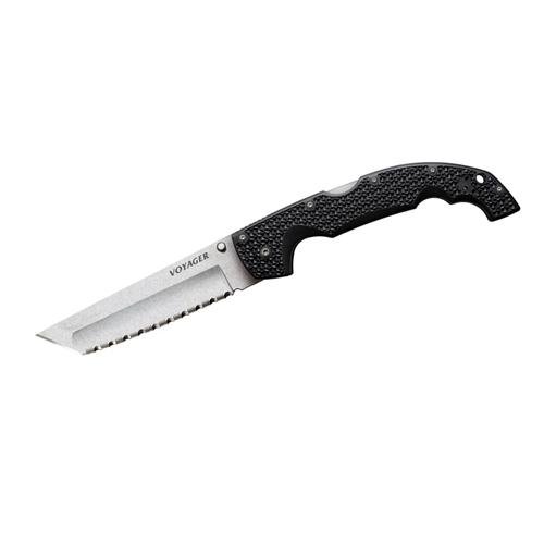 4005061 Cold Steel Voyager Tanto 5.5in Serrated Edge Folding Knife