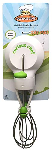 Curious Chef TCC50235 Hand Mixer, White (Renewed)