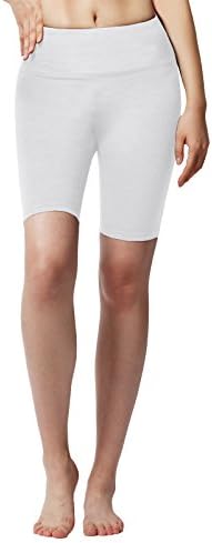 ACTICLO Women's Tummy Control Fitness Workout Running Yoga Shorts Plus Size (S-3XL)