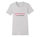 Women's musical.ly quote classic (Fitted Cut) Small Silver