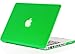 Kuzy - GREEN Rubberized 13inch Hard Case Cover See Thru for NEW Macbook PRO 13.3