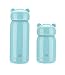 SANNIX Bear Portable Thermos Travel Mug Cute Design Vacuum Insulated Stainless Steel Thermos Water Bottle, Mini Size Coffee Thermos & Vacuum Flask-(Blue,11 Ounce)