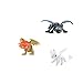 ROSTOR Dragon Toys Mini Figures - Action Figures 10 pcs - How to Train Your Dragon 12pcs/Set 5-6.5cm PVC Action Figures Toy Doll Night Fury Toothless Dragon - Cake Topper