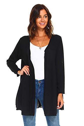 Simplicitie Womens Long Sleeve Loose 
