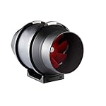 Abluft Set Lüftung 580m³/h mit Premium Aktivkohle Filter 150 x 500 mm 850m³/h Klima Grow – Bild 3