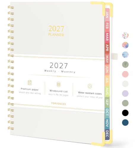 Forvencer 2027 Planner Weekly Monthly Hardcover