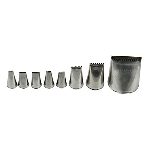 DECORA 0263443 Nozzle 789 Cake Icer C/16 Zig-Zag