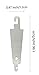 Ancefine Needle Threader for Large Eye Needles,50-Pack