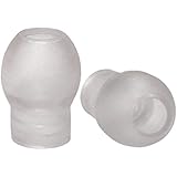 Prestige Medical Clear PVC Clinical Eartips, 0.5 Ounce