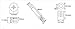 Flyshop 3 in 1 Furniture Connecting Cam Fitting with Dowel and Pre-Inserted Nut 10 Pack (Big Set)
