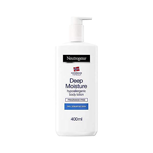 Neutrogena Norwegian Formula Deep Moisture Body Lotion Dry and Sensitive Skin, 400ml