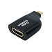 USB C to HDMI Mini Adapter, CableCreation Portable Type C to HDMI Female 4K Aluminum Converter, Thunderbolt 3 Compatible for MacBook Pro 2019/2018, Galaxy S9/8, Surface Book 2, XPS 13, Black primary