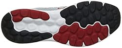 New Balance Men's 520 V8 Running Shoe, Grey/Red, 12