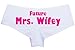 Knaughty Knickers Personalized Women's Wifey Future Mrs. Bridal Honyemoon Panties Hot Sexy Love My Wife