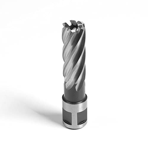 Evolution Power Tools Long Series Broaching Cutter For Magnetic Drill Universal Fitting Mag Drilling Bit 50mm Length x 14 mm Diameter, Silber