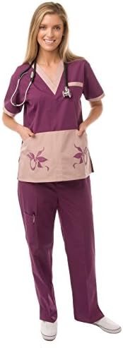 Dress A Med Womens Distinctive Missy Fit Contrast 2 Piece Set