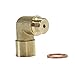 Oxygen Sensor Extender Spacer M18 1.5 O2 Oxygen Sensor Spacer 90 Degree Angled Adapter Extender