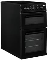 Beko KDC5422AK A Rated 50cm Twin Cavity Electric Ceramic Cooker Black view 7