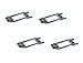Lego Parts: Horse Hitching (PACK of 4 DBGray Hitchings)