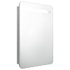 vidaXL-Armario-de-Bano-con-Espejo-LED-Aseo-Inodoro-Muebles-Mobiliario-Tocador-Botiquin-Almacenamiento-Estante-Decoracion