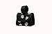 Dog Supplies Paw Print Dispenser (Black)