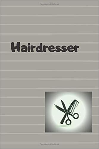 Hairdresser Appointment Book For Salons Spas Hair Stylist