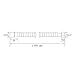 Shower Head Hoses 59-Inch Extra-long for Handheld Shower Head Sprayer Hose Extension and Hand Held Showerhead Hose Replacement with Brass Nuts Stainless Steel Chrome